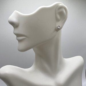 10k Solid Gold Diamond Stud Earrings - 0.50 CTW